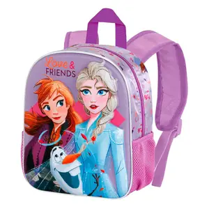 Girl's backpack Karactermania Frozen 2 Friends 3D image-2