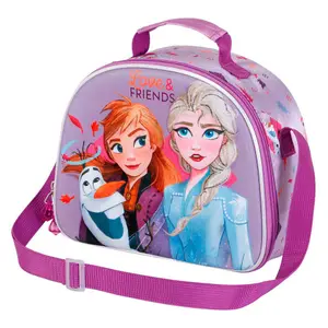 Girl's cooler bag Karactermania Frozen 2 Friends 3D image-2