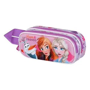 Girls' double pencil case Karactermania Disney Frozen 2 Friends 3D image-2