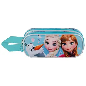 Girls' double pencil case Karactermania Disney Frozen 2 Happiness 3D image-0