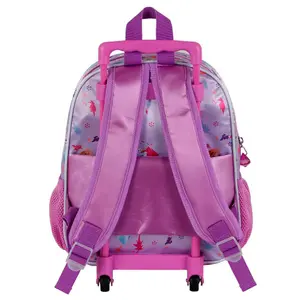 Girl's trolley Bag Karactermania Frozen 2 Friends 3D image-2