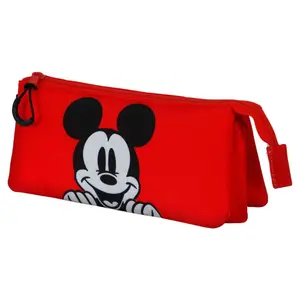 Triple pencil case for girls Karactermania Disney Mickey image-2
