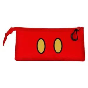 Triple pencil case for girls Karactermania Disney Mickey image-1
