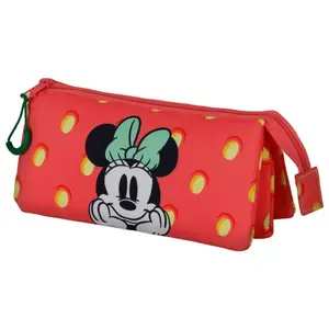 Triple pencil case for girls Karactermania Disney Minnie Fresh image-2