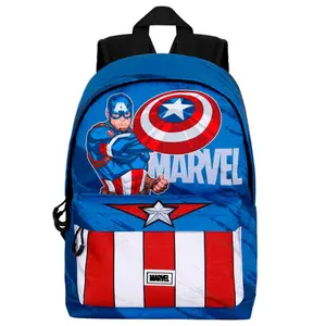 Adaptable backpack for children Karactermania Marvel Captain America Gears image-0