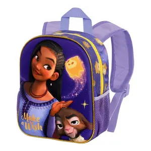 Girl's backpack Karactermania Disney Wish 3D image-1