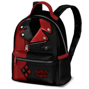 Children's backpack Karactermania Dc Comics Harley Quinn Jacket image-0