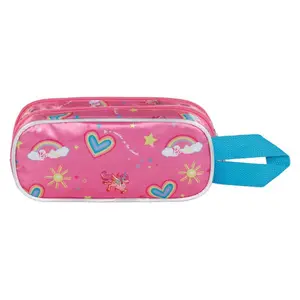 Double pencil case for girls Karactermania Barbie Rainbow 3D image-1