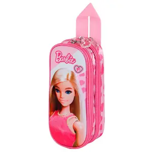 Estuche doble para niñas Karactermania Barbie Fashion 3D image-2
