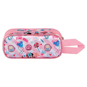 Girls' double pencil case Karactermania Disney Minnie Power 3D image-1