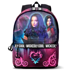 Adaptable backpack for girls Karactermania Disney Descendants Weekedly image-0
