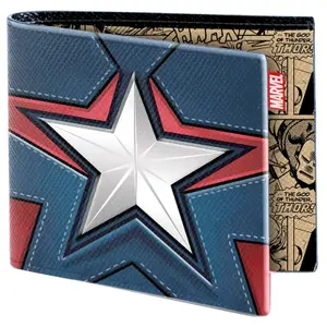 Children's wallet Karactermania Marvel Captain America Courage image-0