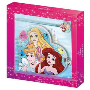 Skrivebordssæt med kalender og pen til børn Karactermania Disney Princess
