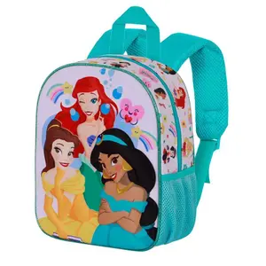 Children's backpack Karactermania Disney Princess Rainbows 3D image-1