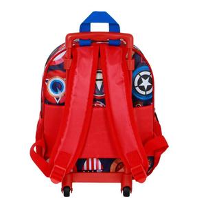 Bolsa trolley para niños Karactermania Marvel Captain America Patriot 3D image-1