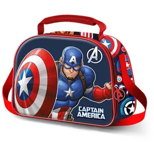 Children's lunch box Karactermania Marvel Captain America Patriot 3D image-0