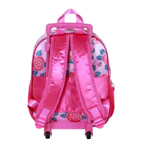 Girl's trolley Bag Karactermania Disney Princess Flowers 3D image-1
