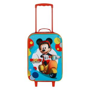 Bolsa trolley para niños Karactermania Disney Mickey Scooter 3D