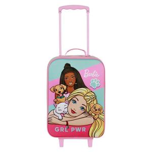 Bolsa trolley de niña Karactermania Barbie Pets 3D