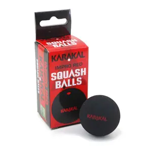 point Pack de 12 pelotas de squash en rojo Karakal image-1