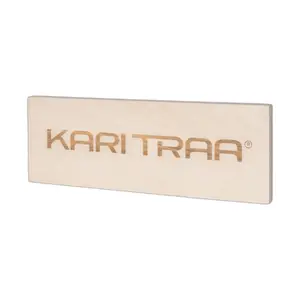 Panneau rectangulaire Kari Traa Logo