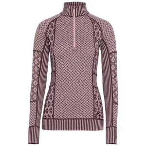 Half-zip long sleeve base layer for women Kari Traa Smekker image-0