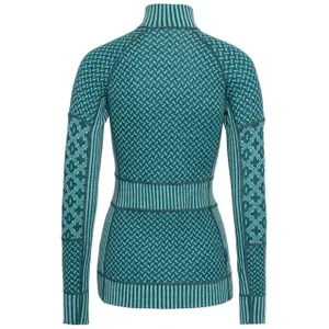 Half-zip long sleeve base layer for women Kari Traa Smekker image-1
