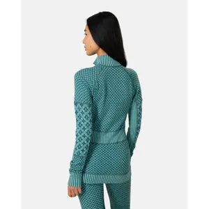 Half-zip long sleeve base layer for women Kari Traa Smekker image-3