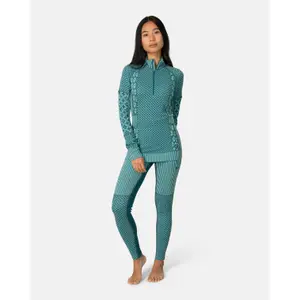 Half-zip long sleeve base layer for women Kari Traa Smekker image-4