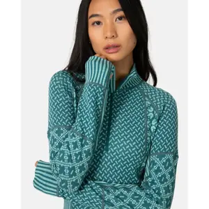 Half-zip long sleeve base layer for women Kari Traa Smekker image-5