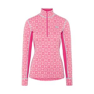 Women's half-zip base layer Kari Traa Rose