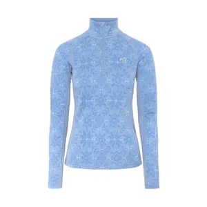 Maglia termica da donna con zip a metà Kari Traa Edith image-0