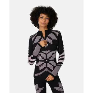 Half-zip long sleeve base layer for women Kari Traa Faith image-2