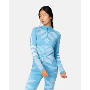 Half-zip long sleeve base layer for women Kari Traa Faith image-2