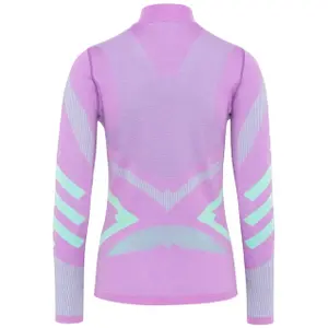 Half-zip long sleeve base layer for women Kari Traa Faith image-1