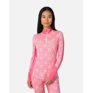 Half-zip long sleeve base layer for women Kari Traa Anna image-2