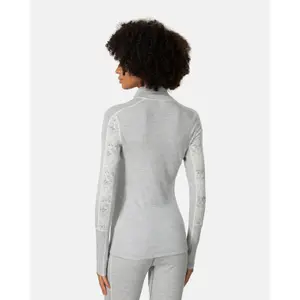 Half-zip long sleeve base layer for women Kari Traa Anna image-3