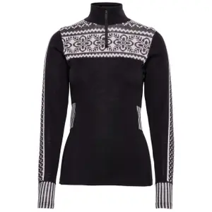 Half-zip long sleeve base layer for women Kari Traa Ines