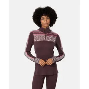 Half-zip long sleeve base layer for women Kari Traa Ines image-2