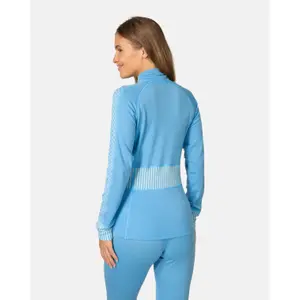 Half-zip long sleeve base layer for women Kari Traa Ines image-3