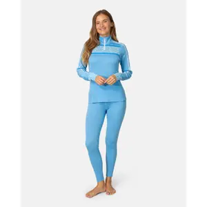 Half-zip long sleeve base layer for women Kari Traa Ines image-4