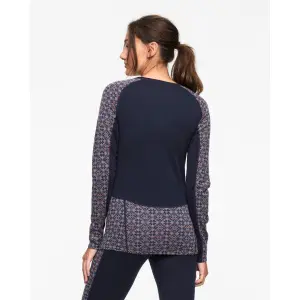 Női hosszú ujjú alsónemű Kari Traa Rose Light image-3