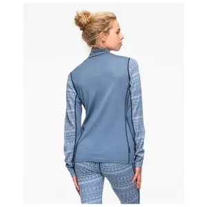 Intimo tecnico donna con mezza zip Kari Traa Maud image-3