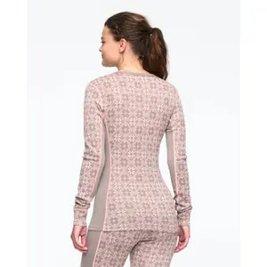 Sous vêtement technique manches longues femme Kari Traa Rose image-3