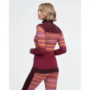 Damessweatshirt met halve rits Kari Traa Silja image-3