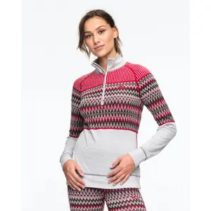 Sweatshirt demi zip femme Kari Traa Silja image-1