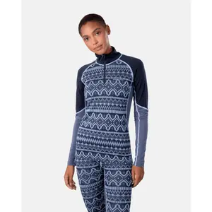 Women's long sleeve base layer 1/2 zip Kari Traa Malia image-2