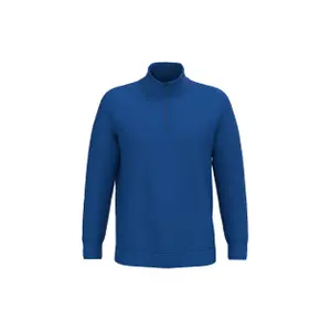 Zip-neck sweatshirt Kariban image-0