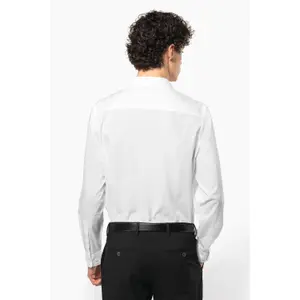 Pocketless polycotton poplin shirt Kariban Collection Corporate image-4