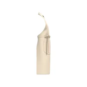 Apron with pocket in organic cotton Kariban image-2